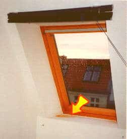 Schimmel an Dachflächenfenster